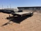 SHOP MADE 24'FLAT BED HAULER