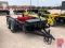 SHOPBUILT 10' X 5' T/A BUMPER PULL BOP TRAILER W/ 7-1/16