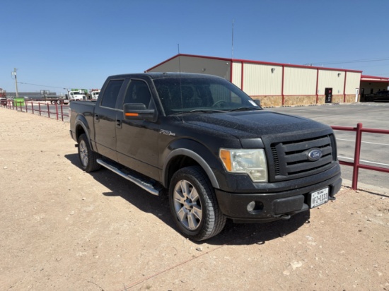 2010 FORD F-150 CREW CAB PICKUP TRUCK, 4X4