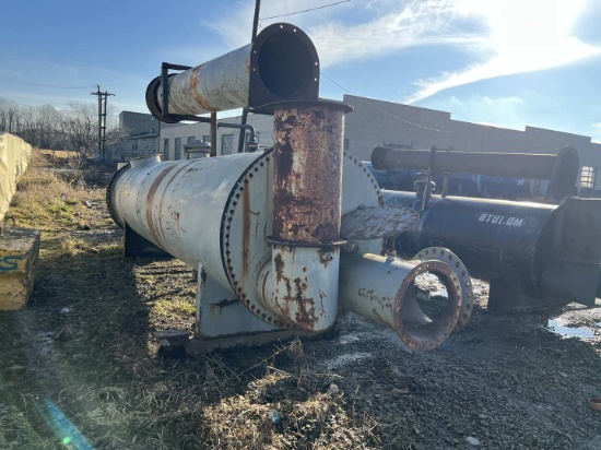 10K IN AND OUT 2INCH  1.25MILL BTU LINE HEATER