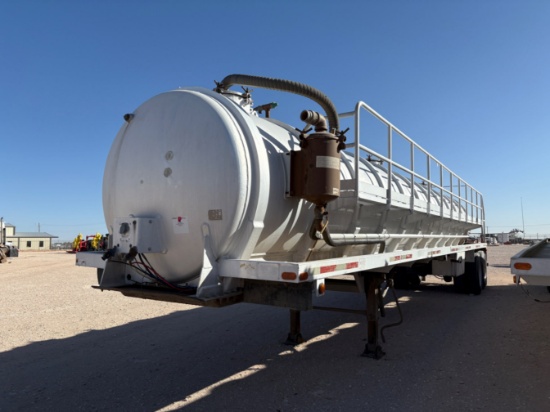 2011 TROXELL 140BBL ALUMINUM T/A VACUUM TRAILER