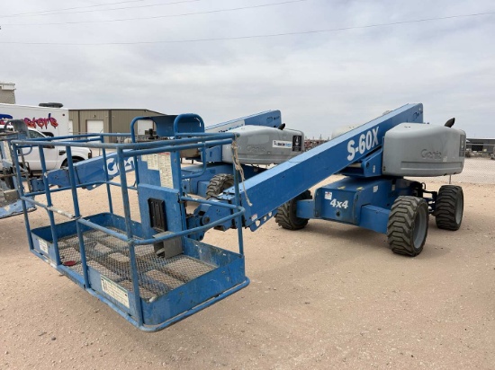 2012 GENIE S-60X SNORKEL MAN LIFT