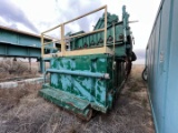32x10x4, 2 COMP. MUD SHAKER TANK W/