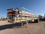2016 TROXELL 130BBL T/A VACUUM TRAILER