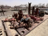 WASHINGTON ROTATING HEAD, (2) SPACER SPOOLS, (1) DRILLING SPOOL (9) ASSORTED VALVES, (3) MUD BUCKETS