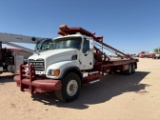 2007 MACK CV713 T/A DAYCAB GIN POLE TRUCK