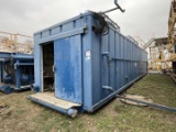 10'Wx8'Hx34'L 490 BBL. CRIMPED STEEL WATER TANK