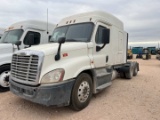 2015 FREIGHTLINER CASCADIA T/A SLEEPER HAUL TRUCK