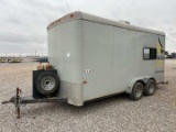 2007 CARGO CRAFT ,INC. 16' X 7' T/A COMMAND CENTER TRAILER