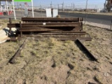 (8) GROUND PIPE RACKS (ALL ONE MONEY)