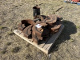 (6) SETS OF ASSORTED SIZE BOP PIPE RAMS