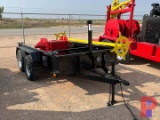 SHOPBUILT 10' X 5' T/A BUMPER PULL BOP TRAILER W/ 7-1/16