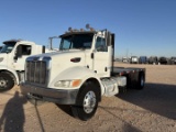 2013 PETERBILT  PB337 S/A DAYCAB FLATBED TRUCK