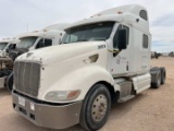 2007 PETERBILT 387 T/A SLEEPER TRUCK (INOPERABLE)