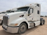 2007 PETERBILT 387 T/A SLEEPER TRUCK (INOPERABLE)
