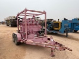 4-STATION CLOSING UNIT MTD ON T/A BUMPER PULL TRAILER
