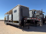 MIXWAGON PORTABLE CHEMICAL MIXING PLANT MTD ON T/A GOOSENECK TRAILER