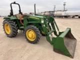 2014 JOHN DEERE 5065E 4X4 TRACTOR W/ LOADER