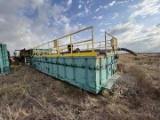 35x10x4 2 COMP. MUD SUCTION TANK W/
