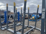 (2) 8'T WORKS STRING TUBING RACKS W/ FORK POCKETS FOR 2-3/8 & 2-7/8 TUBING