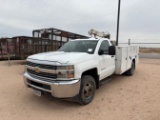 2015 CHEVROLET SILVERADO 3500HD SINGLE CAB MACHANICS TRUCK