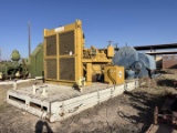 NATIONAL 9-P-100 TRIPLEX MUD PUMP P/B CAT D-398 DIESEL ENGINE