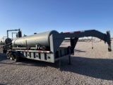 48' X 20' 250 PSI WP 4 PH TEST UNIT MTD ON 28' 2015 CUSTOM TRAILER TRI-AXLE GOOSENECK