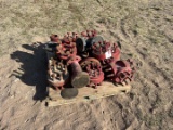 (2)PALLETS W/ 5K ADAPTER & BLIND FLANGES
