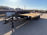 SHOPBUILT 20 X 102 T/A BUMPER PULL CAR HAUL TRAILER