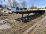 1999 TRANSCARFT 48'FLATBED TRAILER