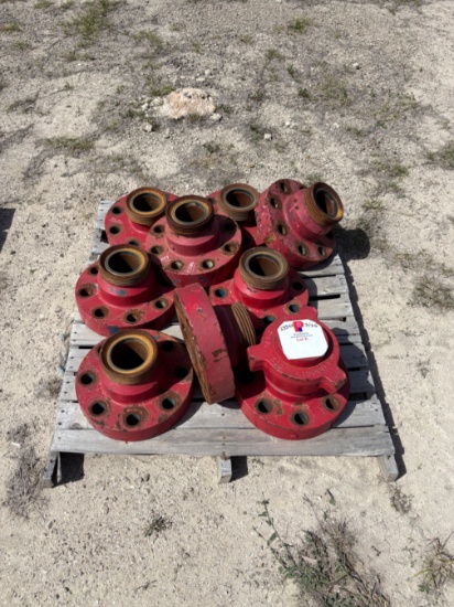 (9) 4" 15K X 4" 1502 WECO ADAPTER FLANGES
