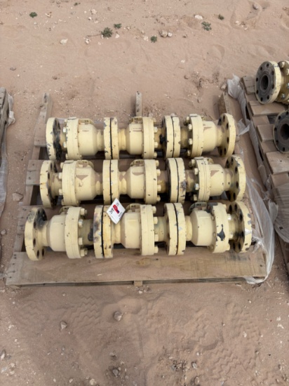 (9) BALON 3" CLASS 300 FLOATING BALL VALVES