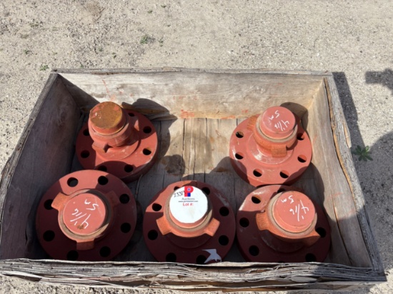 (5) 4" 15K X 3" 1502 WECO ADAPTER FLANGES