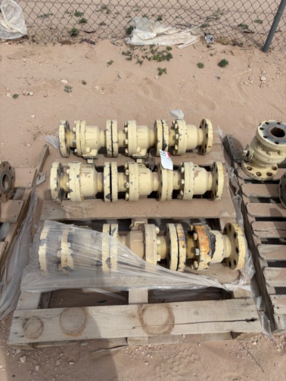 (9) BALON 3" CLASS 300 FLOATING BALL VALVES