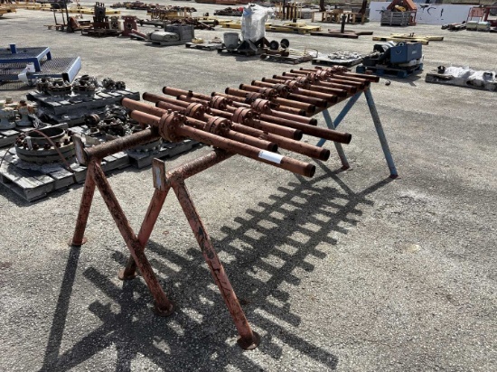 (6) 52" X 2" METER RUN MANIFOLDS, (9) 30" X 2" METER RUN MANIFOLDS & (2) 8' X 32" RACKS