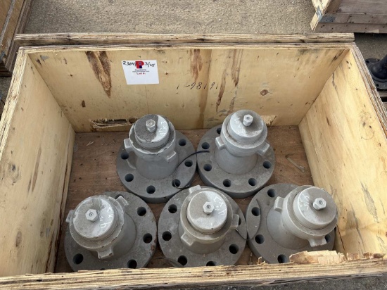 (5) 4" 15K X 3" 1502 ADAPTER FLANGES
