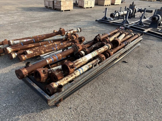 (22) JTS 3" DC15 HARDLINE W/ (2) TRANSPORT SKIDS