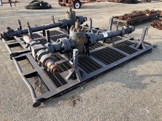 4" 1502 PLUG CATCHER MANIFOLD