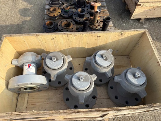 (5) 4" 15K X 4" 1502 ADAPTER FLANGES
