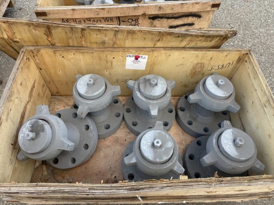 (6) 4" 15K X 4" 1502 ADAPTER FLANGES