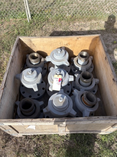 (9) 4" 10K X 4" 1002 WECO ADAPTER FLANGES