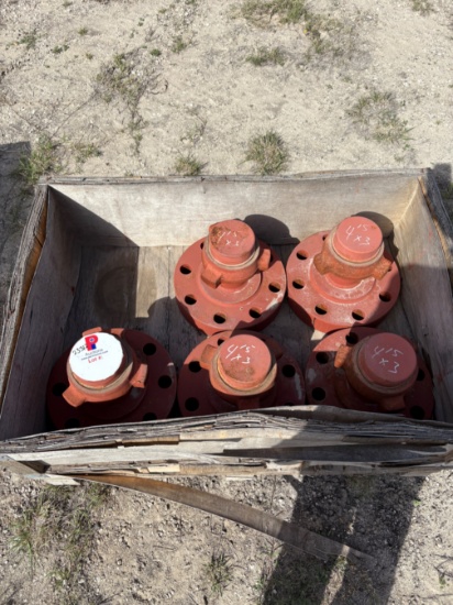 (5) 4" 15K X 3" 1502 WECO ADAPTER FLANGES