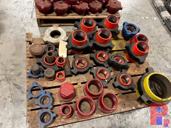 5-4" FIG 602 6K, 5-3" FIG 602 6K, 1-8" FIG 100 1K HAMMER UNIONS & RELATED