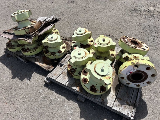 (12) UNUSED WECO 4" FIG 1502 15K WP FLANGE ADAPTERS