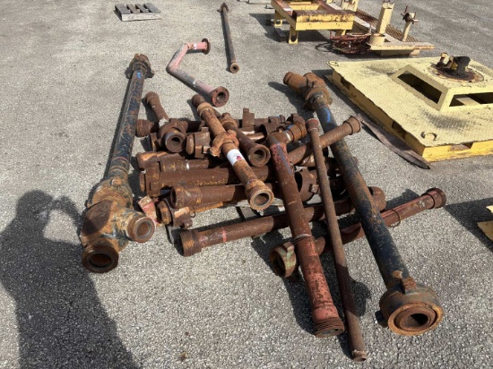 (16) 3" 1502 2', 3', & 4' PUP JTS W/ (2) 4" X 8' JTS OF 1502 & (2) 4" 1502 "Y'S""