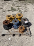 (7) ASSORTED SIZE SPACER SPOOLS