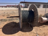 SPOOL OF APX 250 FT OF 4/0 AWG 3- STRAND ALUMINUM WIRE