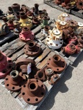 (3) PALLETS OF (30+) VARIOUS SIZE 10K & 15K WP FLANG ADAPTERS