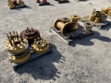 (3) PALLETS W/ (6) 10K H2S FLANGE ADAPTERS, (5) VARIOUS SIZE 5K-10K SPOOLS, (4) CASING HANGERS