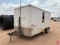 2008 PACE AMERICAN 14 X 7 T/A BUMPER PULL CREW TRAILER
